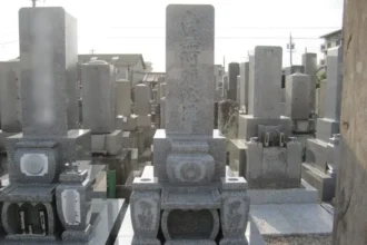 【新規墓石建立】一宮市対応｜清須市｜大島石8寸DX型和型墓石｜施工事例