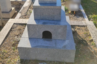 【墓石クリーニング】一宮市対応｜名古屋市天白区｜水垢・黒ずみ除去｜施工事例