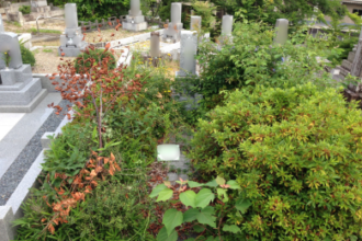 【墓じまい・墓石解体】一宮市対応｜名古屋市天白区｜撤去・更地化｜施工事例 Before