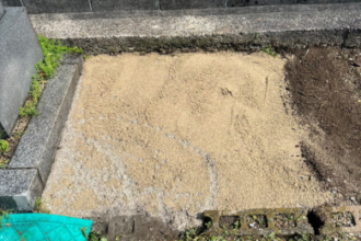 【墓じまい・墓石撤去】一宮市対応｜鈴鹿市磯山｜解体・更地化｜施工事例 After
