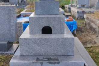 【墓石クリーニング】一宮市対応｜東郷町｜水垢・黒ずみ除去｜施工事例