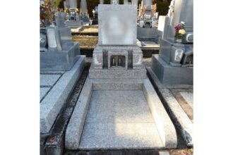 【新規墓石建立】一宮市対応｜豊明市 勅使墓園｜洋型墓石｜施工事例